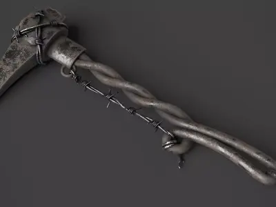 Modifiable Strike Weapon 01 3D model