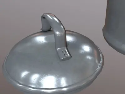 Milk Churn - Can Low-poly 3D model