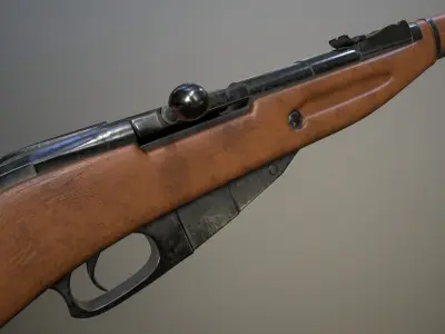 Mosin Nagant 3D model
