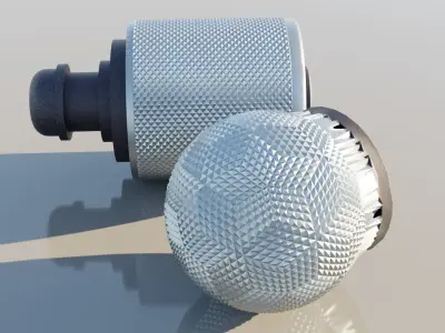 Knurling Stuff 3D model