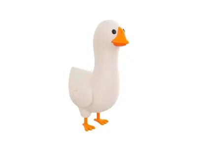 Character162 Goose 3D model