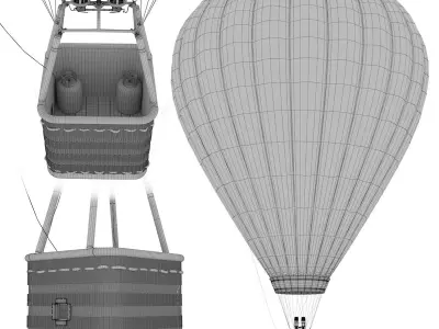 flying ball 3D model