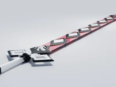Sword - Allbotars Low-poly 3D model