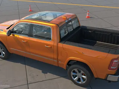 Pickup Truck Generic 3D model