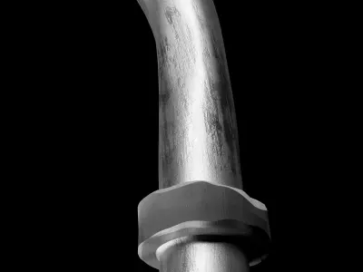 Metal Pipe 3D model