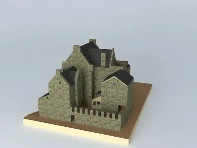 Really Old Castle Free 3D model