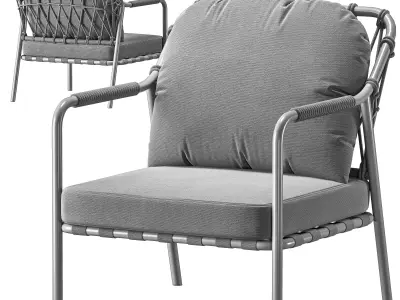 sette garden kuaz armchair 3D model