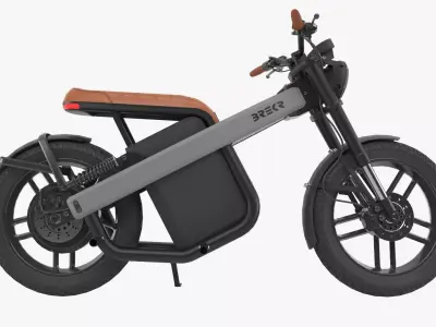 Brekr model B electric bike 3D model