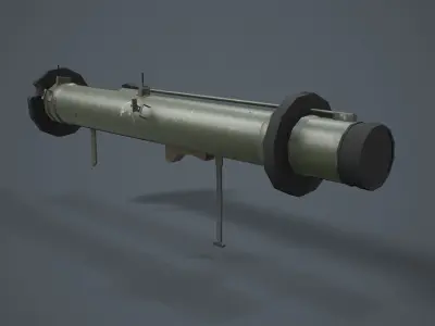RPG-28 Klyukva Low-poly 3D model