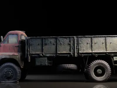 Military General Service Vehicle 3D model