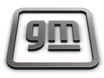 gm logo 3D model by Sergey