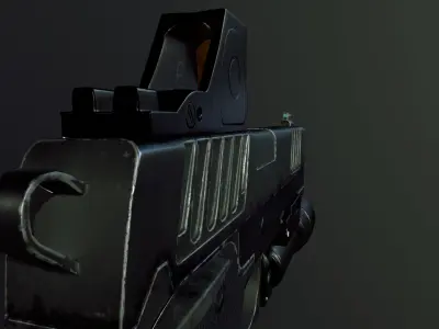 Staccato P 2011 Low-poly 3D model