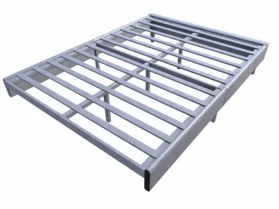 Metal Pallet Cot Low-poly 3D model