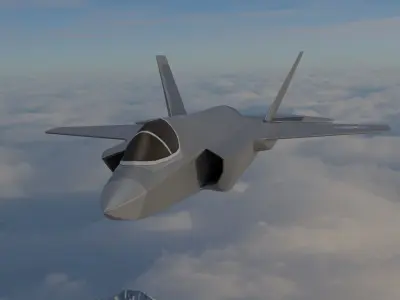 F35 5TH GEN FIGHTER 3D model