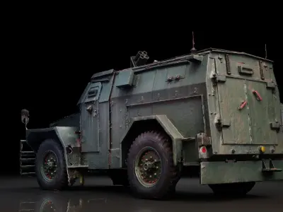 Humber APC 3D model