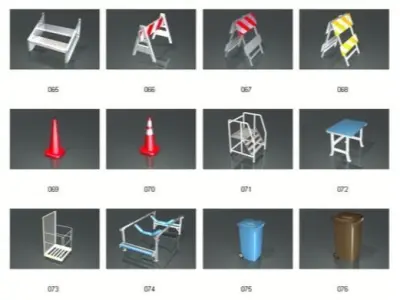 Dosch 3D - Industrial Objects V2 3D model