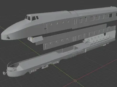 Dummy Version DR-Baureihe VT 18 16 3D print model