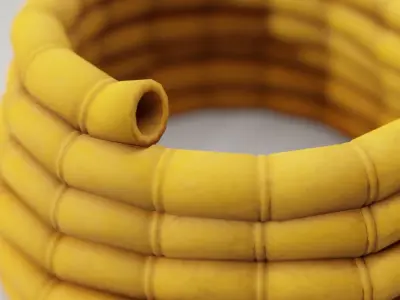 Stylized Hose Low-poly 3D model