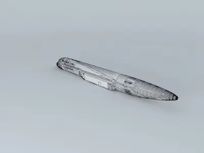 Project of train vagon Free 3D model