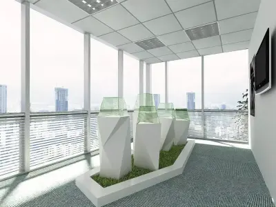 Exhibition - Area - 4X6-3DMAX2010-36 3D model