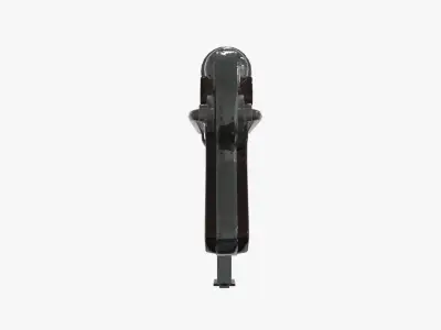 MP 40 WW2 Submachine gun Low-poly 3D model