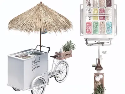ice bike 3D model