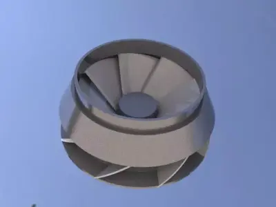 Impeller for pumps Free 3D model