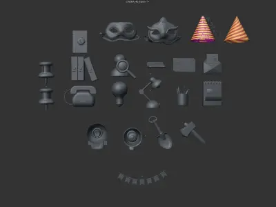 3D FREE ICON Free low-poly 3D model