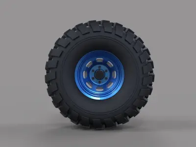 Offroad wheel 25 3D model