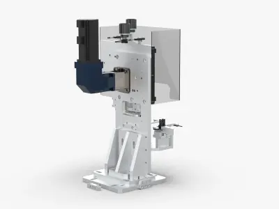 Double Station Cam Manipulator Mechanism 3D model