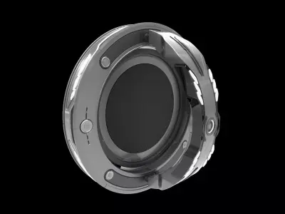 Radial Mech Screen 3D model