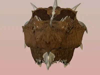 dragon head  3D model