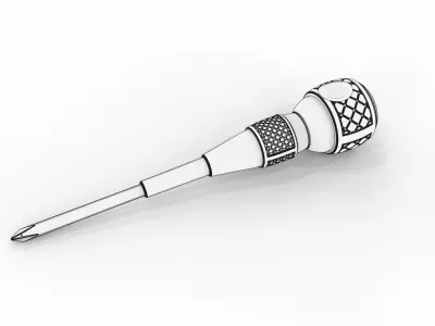 plus driver 3D print model