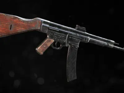 StG 44 Low-poly 3D model