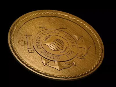 US Coast Guard 3D print model