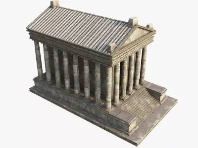 Garni Temple Armenia  3D model