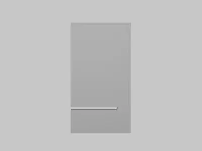 Basic Street Light Poster - Geometry Only No Textures 3D model