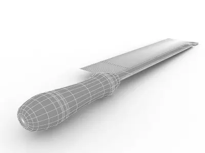 Dovetail Saw 3D model