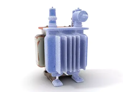 Rustic Transformer model pack Low-poly 3D model