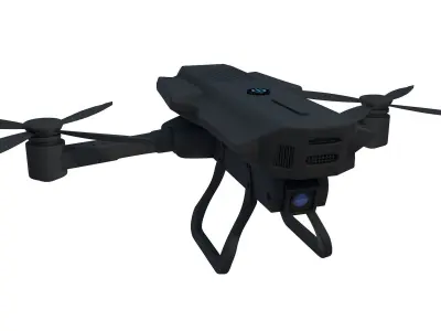 Quadrocopter Dron high detailed 3D model 3D model