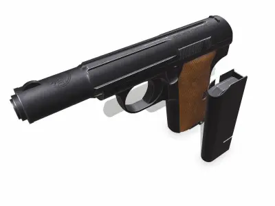 Astra 300 Semi-automatic Pistol Low-poly PBR Low-poly 3D model