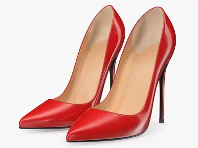 High Heels Pumps 3D model