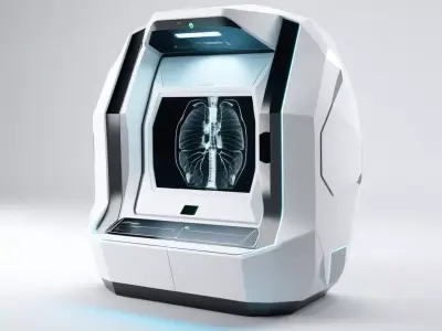 Futuristic Medical Scanner 3D Model 3D model
