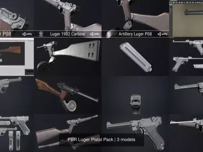 PBR Luger Pistol Pack