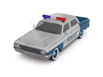 Police Vehicle 3D model purchase