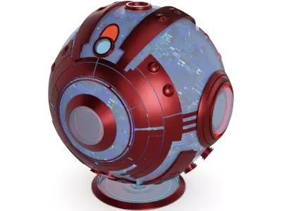 Exploration vehicle 3D model purchase