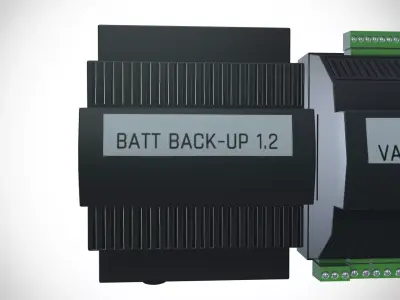 Electrical Circuits 2 Low-poly 3D model