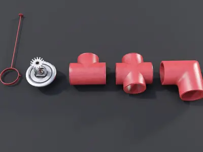Pipe Ceiling 3D model