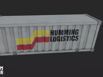 Shipping Cargo Container 3D model