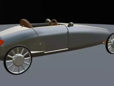 Cycle Kart 3D model